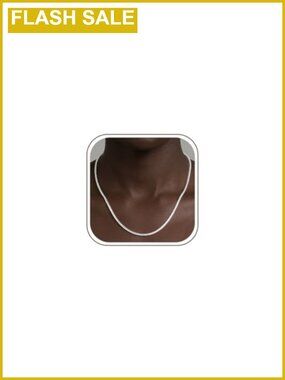 S925 Sterling Silver Herringbone Chain Necklace for Women